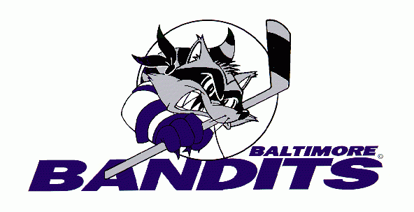 Baltimore Bandits 1994 95-1996 97 Primary Logo iron on heat transfer...
